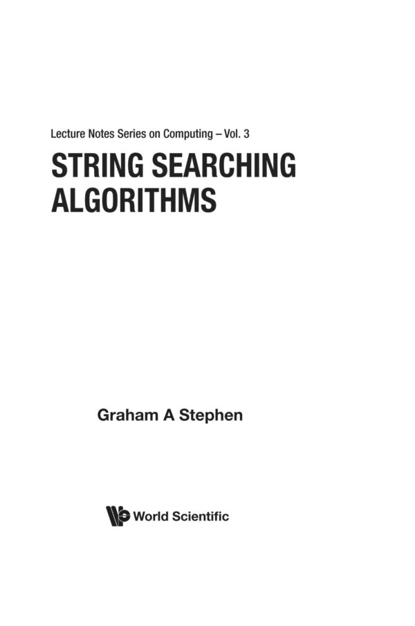 String Searching Algorithms