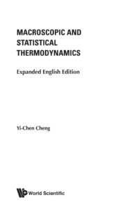 Macroscopic and Statistical Thermodynamics: Expanded English Edition