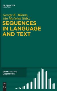 Sequences in Language and Text