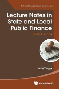 Lecture Notes in State and Local Public Finance (Parts I and Ii)