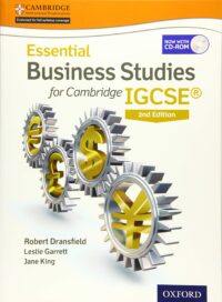 Business Studies For Cambridge IGCSE 2nd