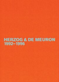 Herzog & De Meuron 1992-1996: Volume 3