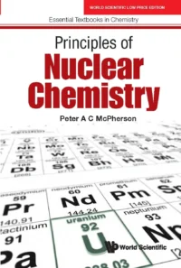 Principles of Nuclear Chemistry